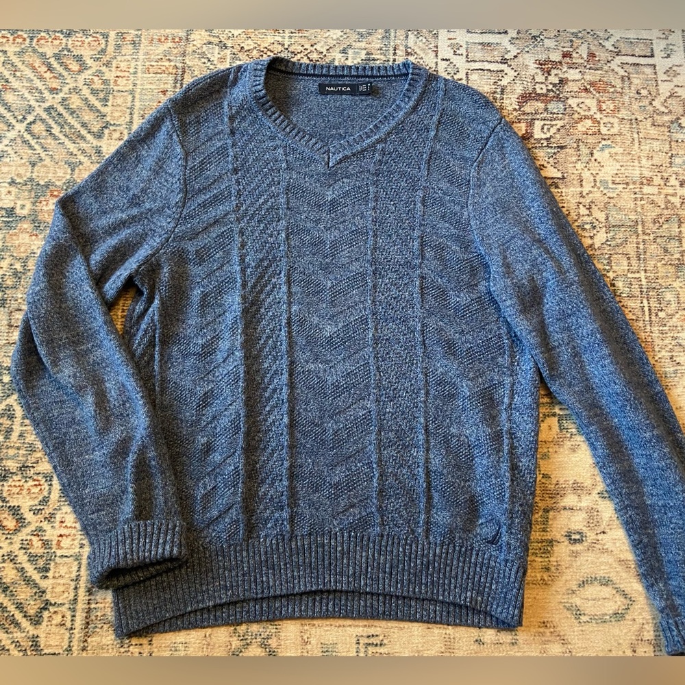 Nautica cotton sweater, Men’s Medium